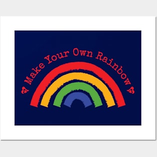 Make Your Own Rainbow Posters and Art